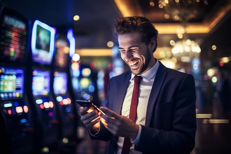 Meja permainan live casino dengan dealer profesional